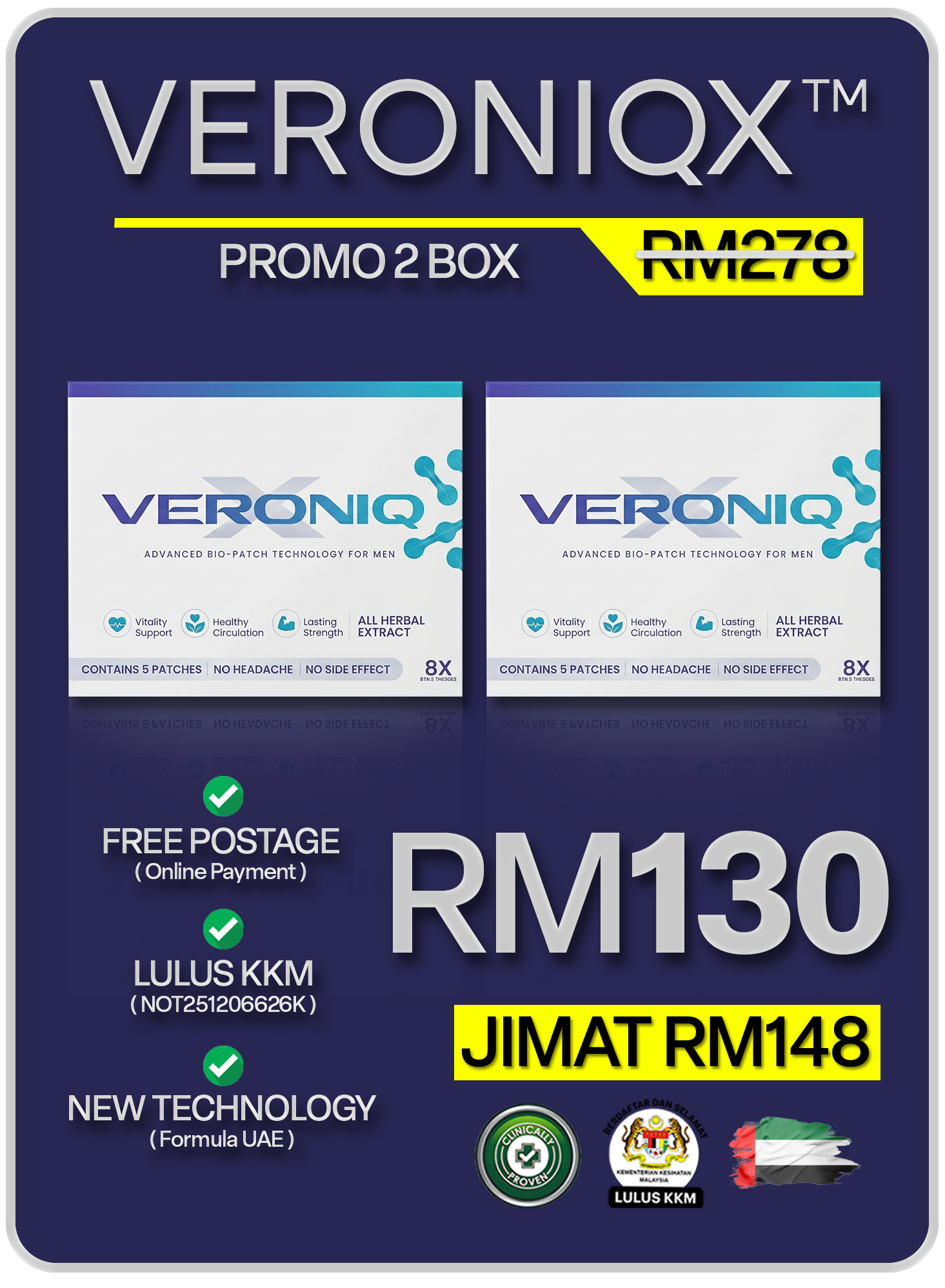 RM130 (2box)