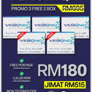 RM180 (3box + 2 free)